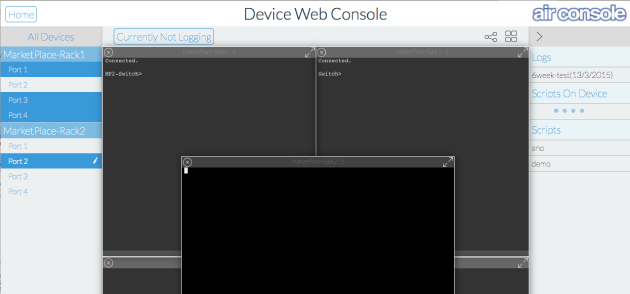 Enterprise Terminal Services in Single Web Interface