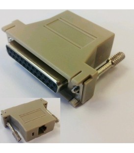 RJ45-DB25 (Female) Adapter for L2/C2-RJ45 Console Cable